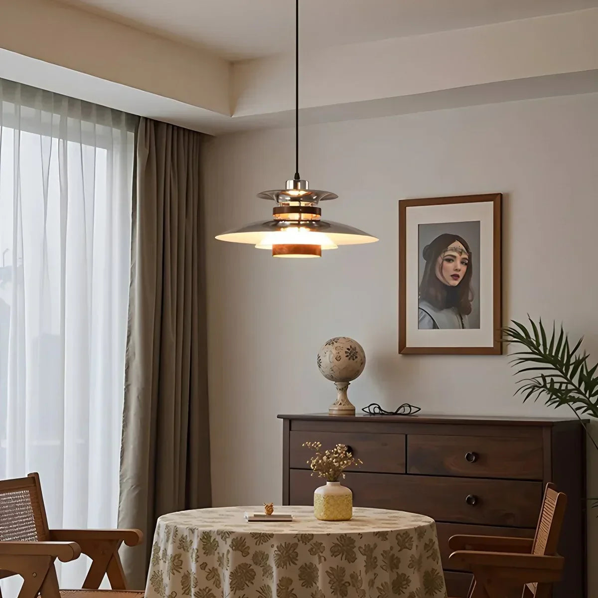 Stylish UFO Hanging Light for Kitchen Dining