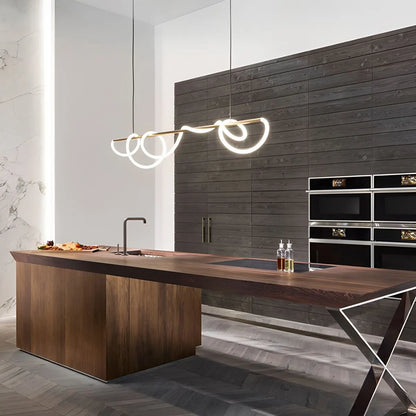 Stylish Hanging Led Pendant Light for Kitchen Island