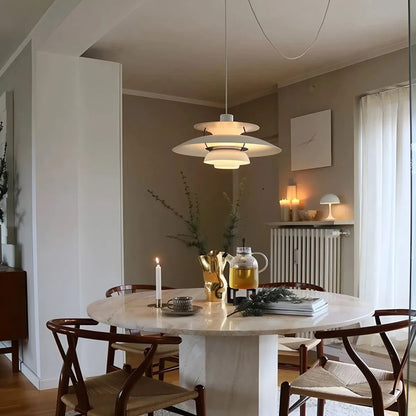 Contemporary Tiered Pendant Light Fixture