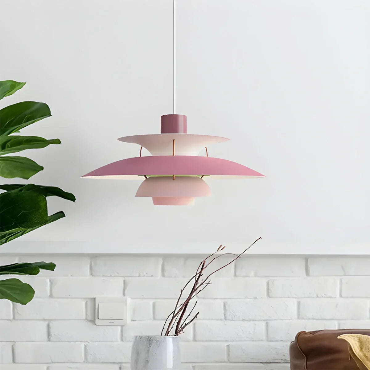 Contemporary Tiered Pendant Light Fixture
