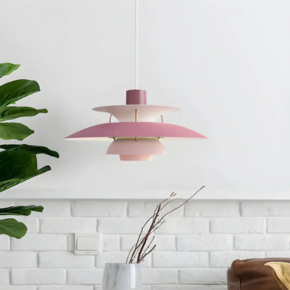 Contemporary Tiered Pendant Light Fixture