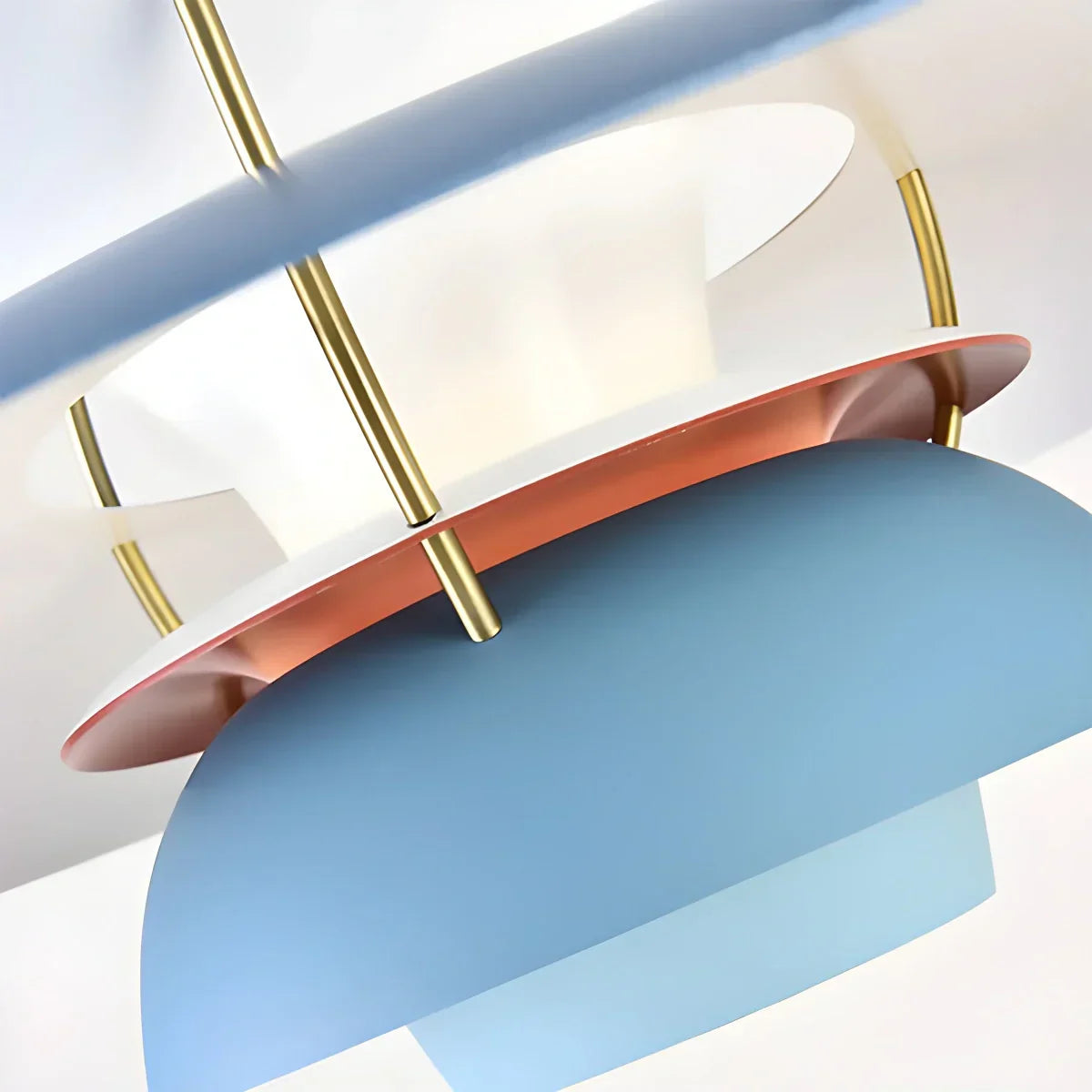 Contemporary Tiered Pendant Light Fixture
