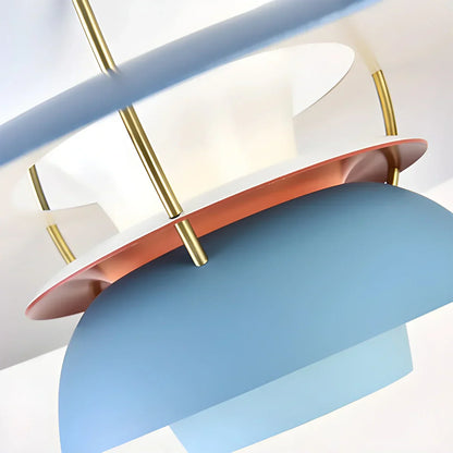 Contemporary Tiered Pendant Light Fixture