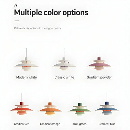 Contemporary Tiered Pendant Light Fixture