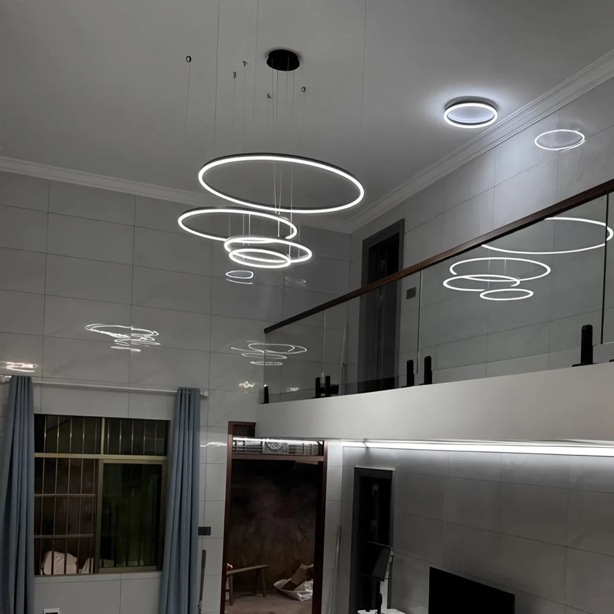 Stylish Crystal LED Chandelier Light Fixture
