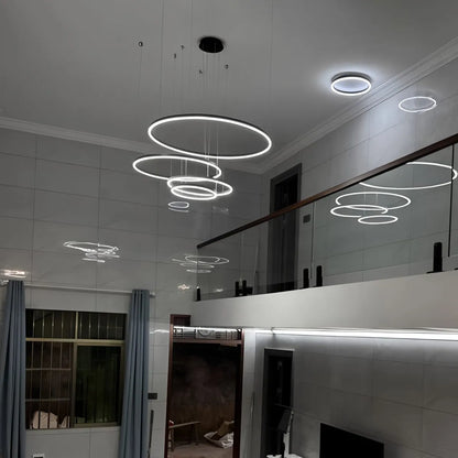 Stylish Crystal LED Chandelier Light Fixture