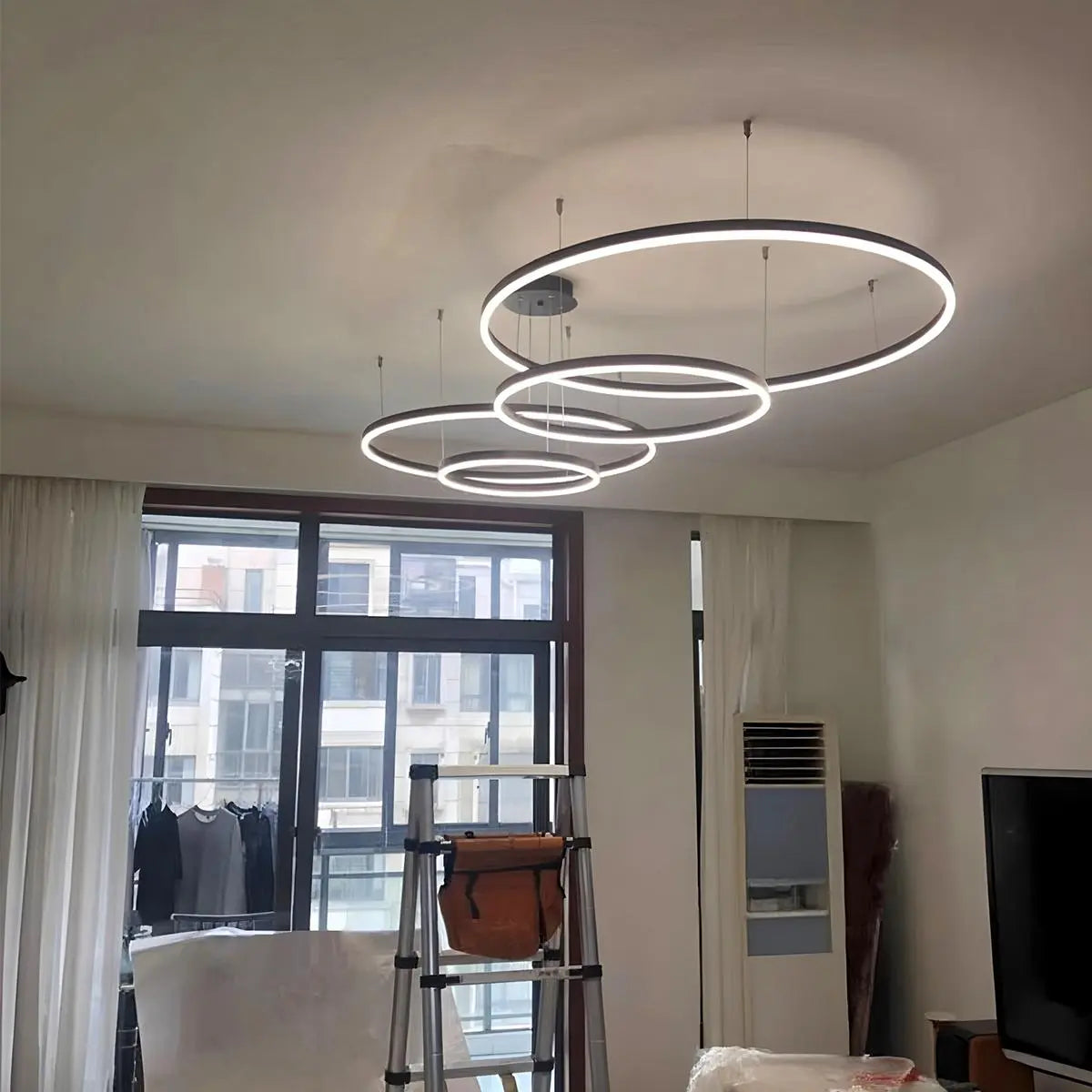 Stylish Crystal LED Chandelier Light Fixture