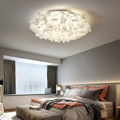 Elegant Floral LED Ceiling Fixture