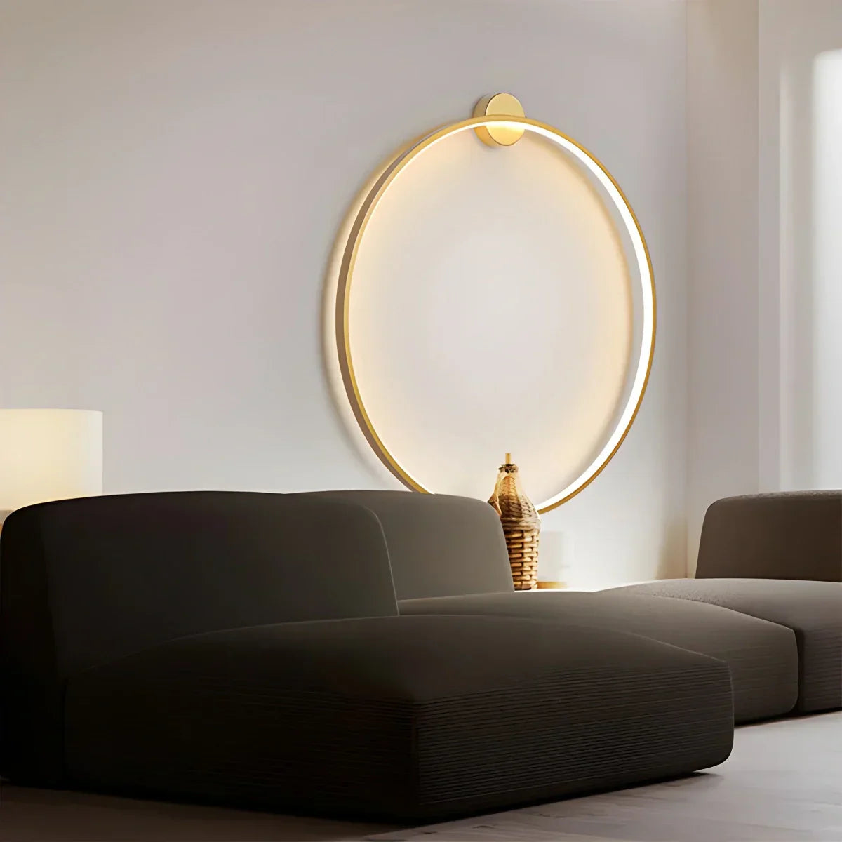 Circular LED Wall Light for Home Decor