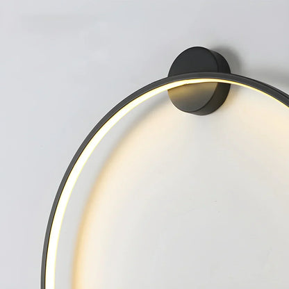 Circular LED Wall Light for Home Decor