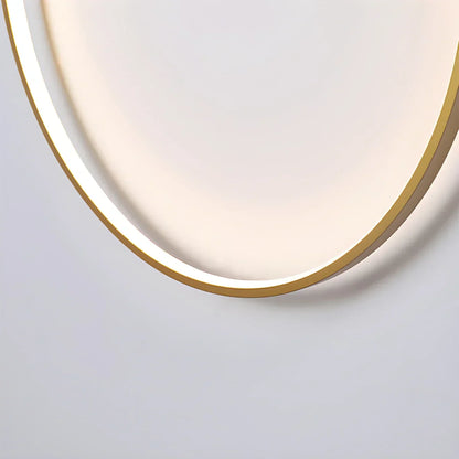 Circular LED Wall Light for Home Decor