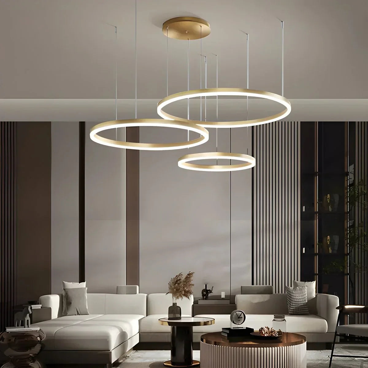 Stylish Crystal LED Chandelier Light Fixture