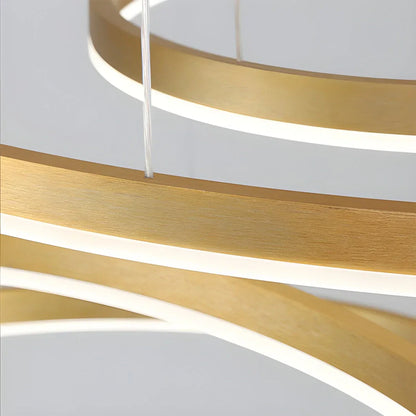 Stylish Crystal LED Chandelier Light Fixture