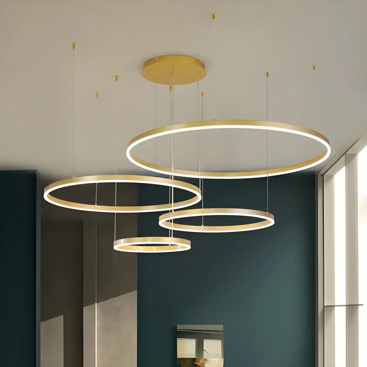 Stylish Crystal LED Chandelier Light Fixture