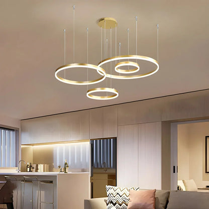 Stylish Crystal LED Chandelier Light Fixture