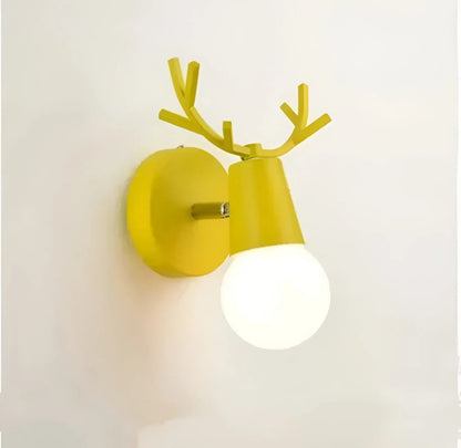 Stylish Deer Horn LED Sconce Light