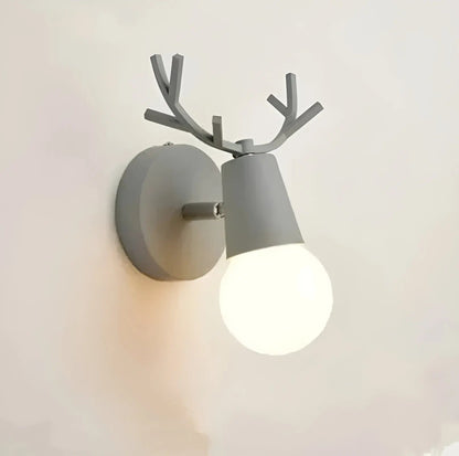 Stylish Deer Horn LED Sconce Light