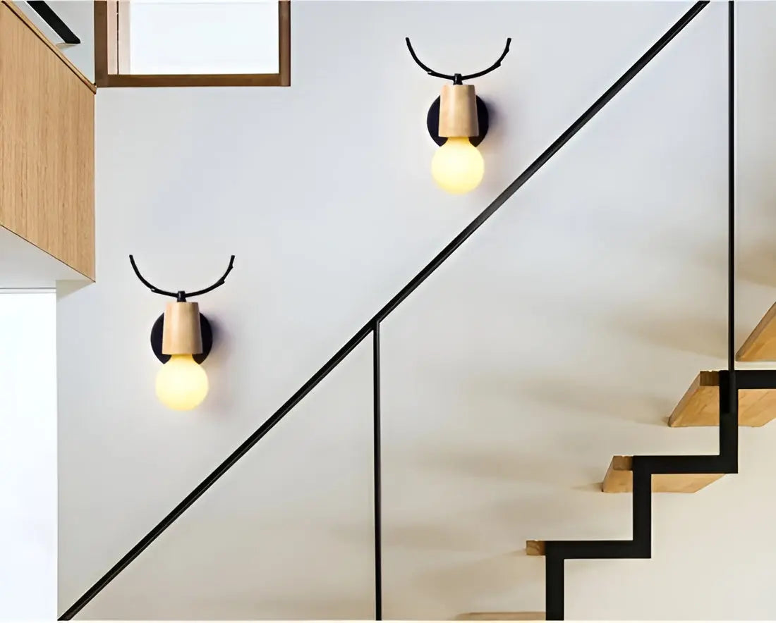 Modern Antler LED Wall Light – Bright & Eco Friendly