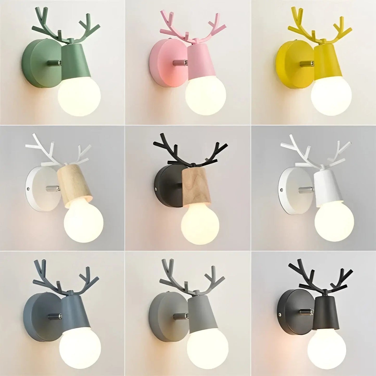 Modern Antler LED Wall Light – Bright & Eco Friendly