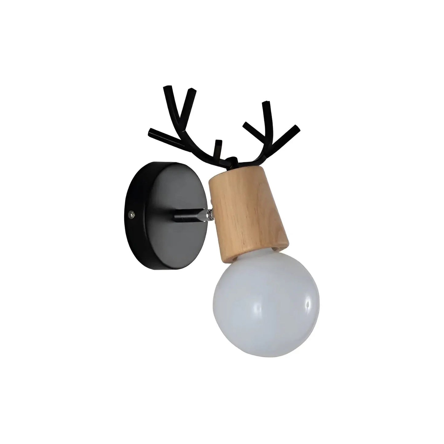 Stylish Deer Horn LED Sconce Light - Luxicro