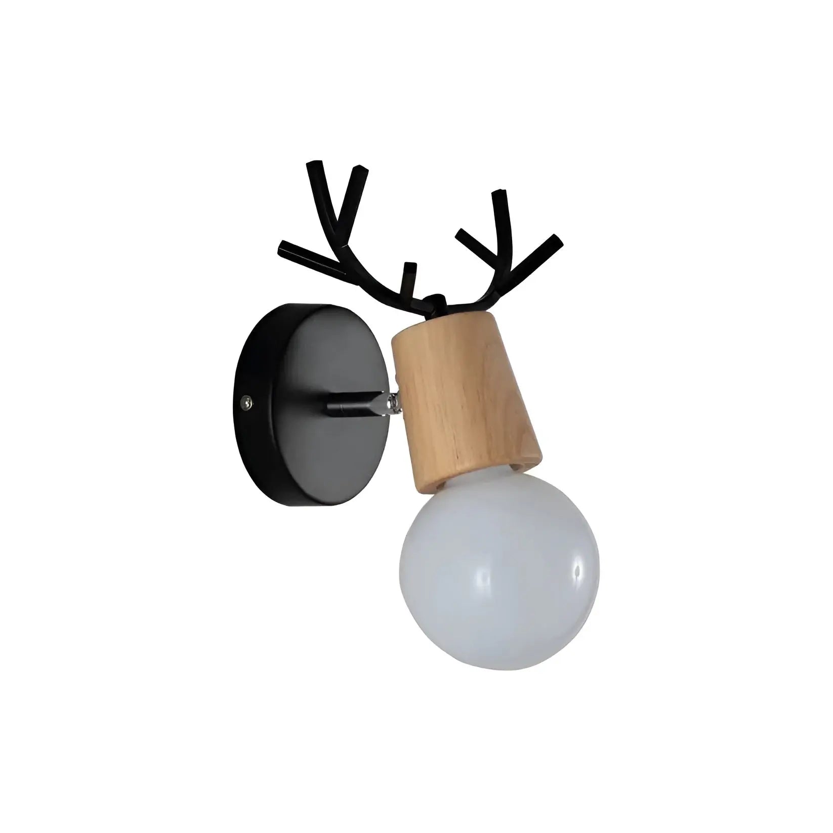 Stylish Deer Horn LED Sconce Light - Luxicro