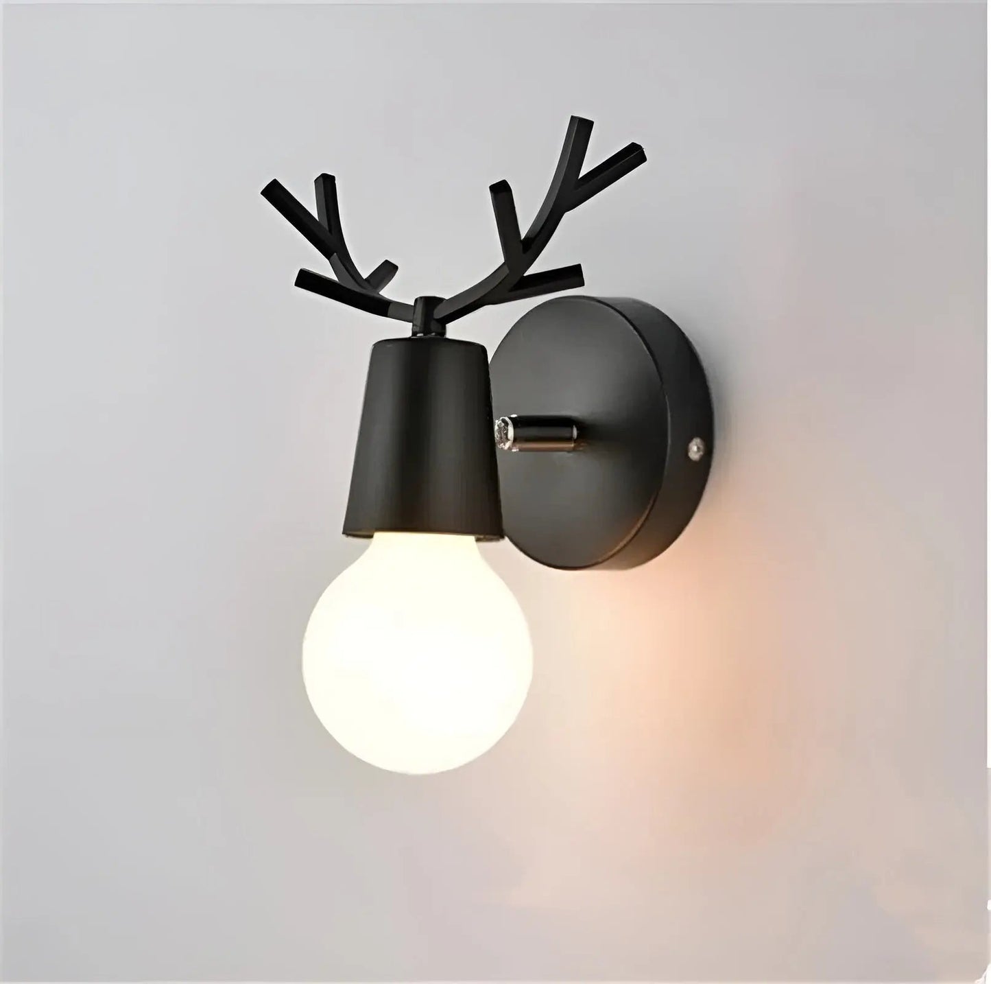 Stylish Deer Horn LED Sconce Light