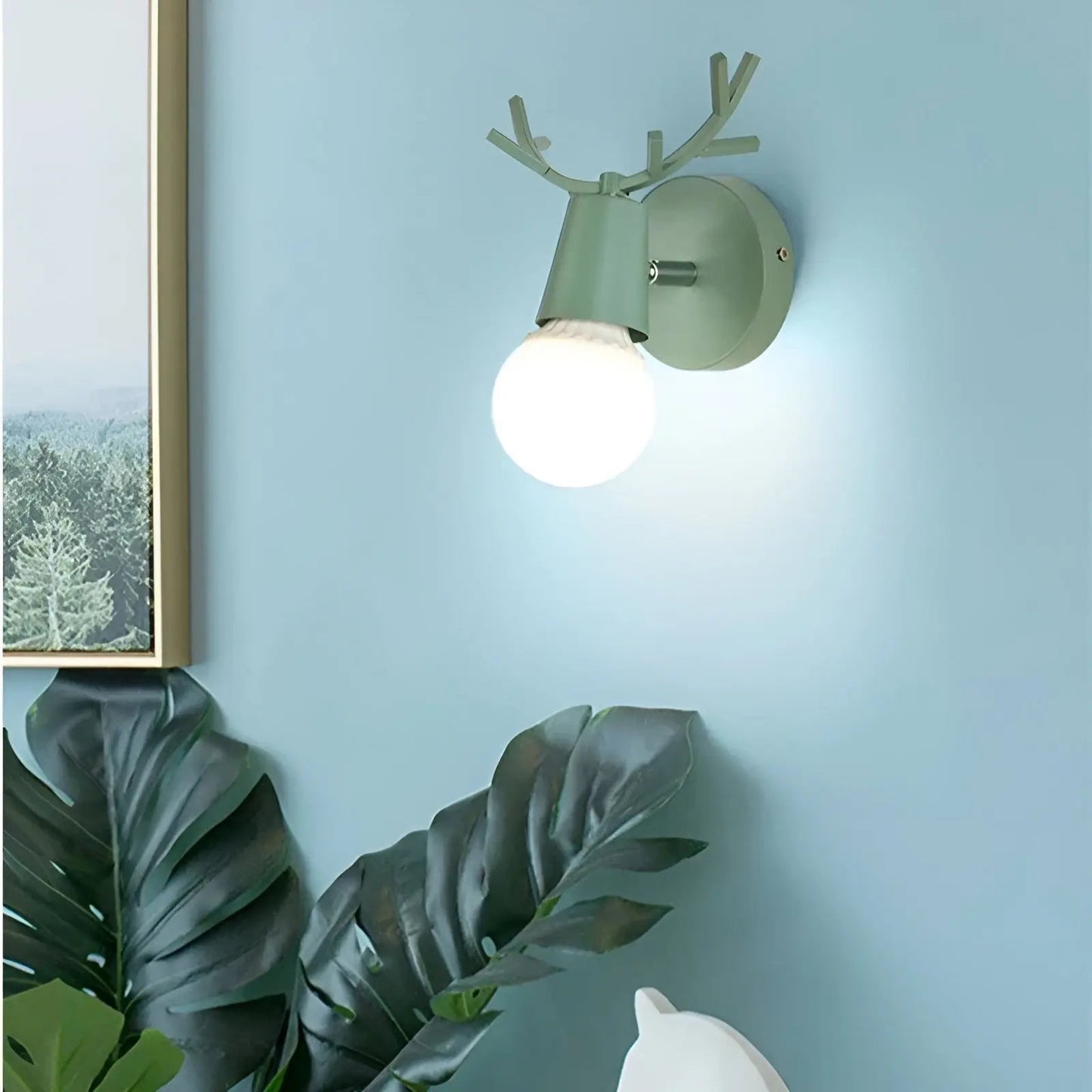 Modern Antler LED Wall Light – Bright & Eco Friendly