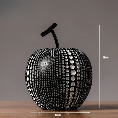 Adorable Spot Apple Decor Figure