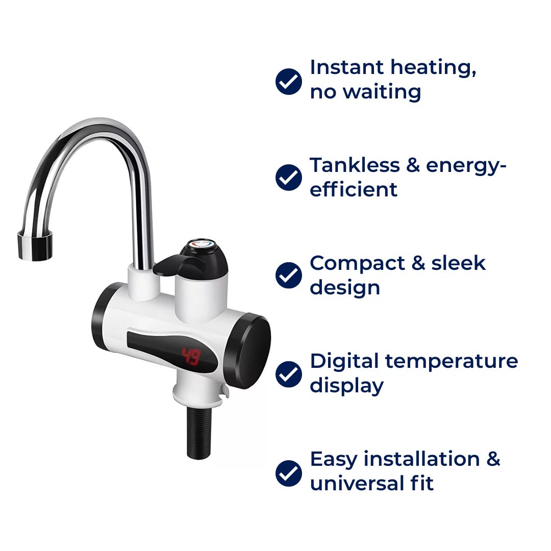 Fast Boiling Water Faucet | Space Saving & Eco Friendly