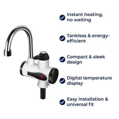 Fast Boiling Water Faucet | Space Saving & Eco Friendly