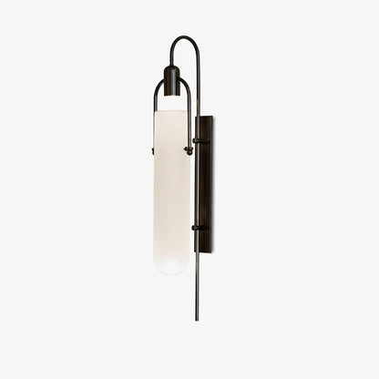 Modern Silver Glass Wall Lamp