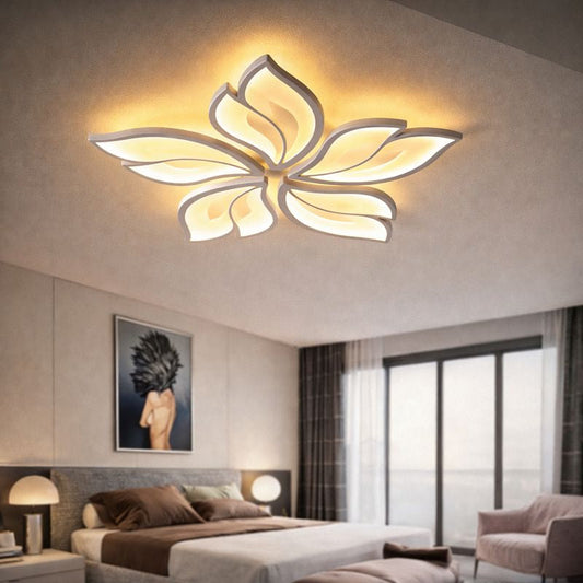 Bright 5 Light Modern Ceiling Chandelier - Luxicro