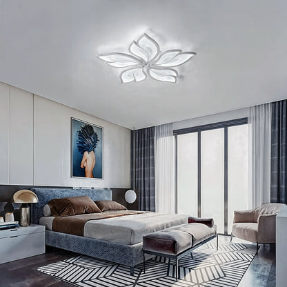 Bright 5 Light Modern Ceiling Chandelier