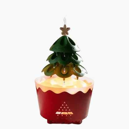 Festive Holiday Essential Oil USB Diffuser LED Lamp - Luxicro