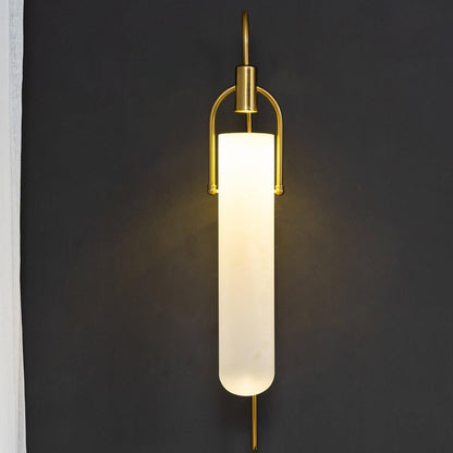 Modern Silver Glass Wall Lamp