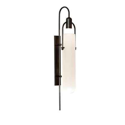 Modern Silver Glass Wall Lamp