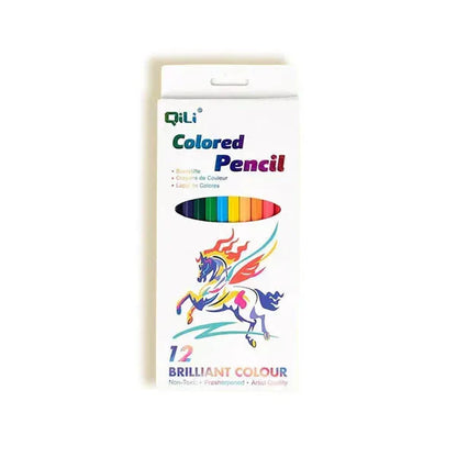 Bright 12-Color Art Pencil Set - Luxicro