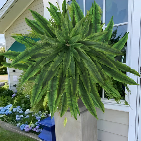 Artificial Large Fern House Plant Decor - Luxicro