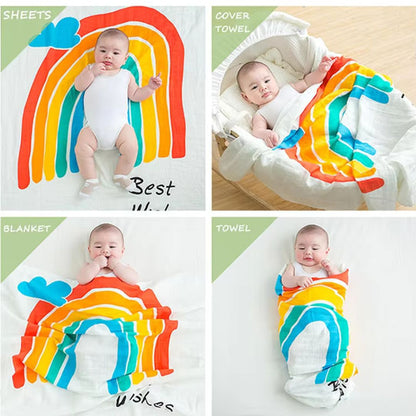Cozy Infant Blanket and Lightweight Swaddle Wrap