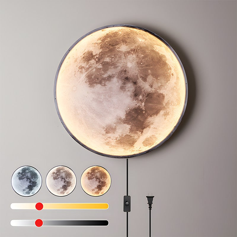 Glowing Planet Night Light Wall Lamp