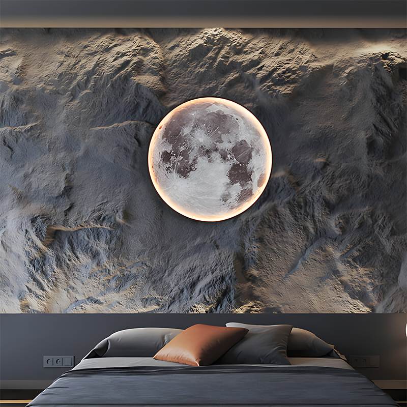 Glowing Planet Night Light Wall Lamp