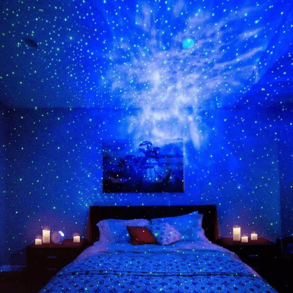 Cosmic Night Sky Projector Lamp