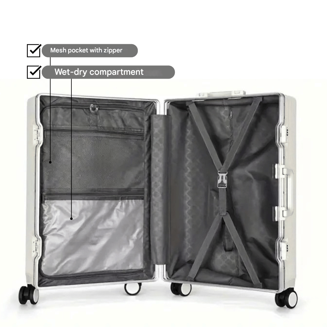 Durable Compact Carry-On Luggage – Pro Travel Case