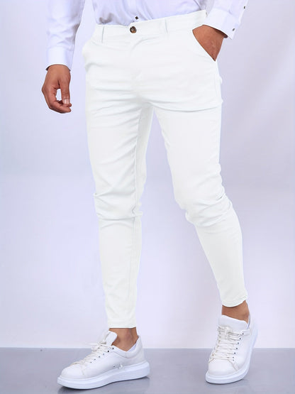 Comfortable Slim Fit Cotton Pants for Men - Luxicro