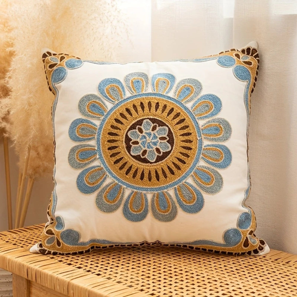 Decorative Stitched Classic Pillow Cover