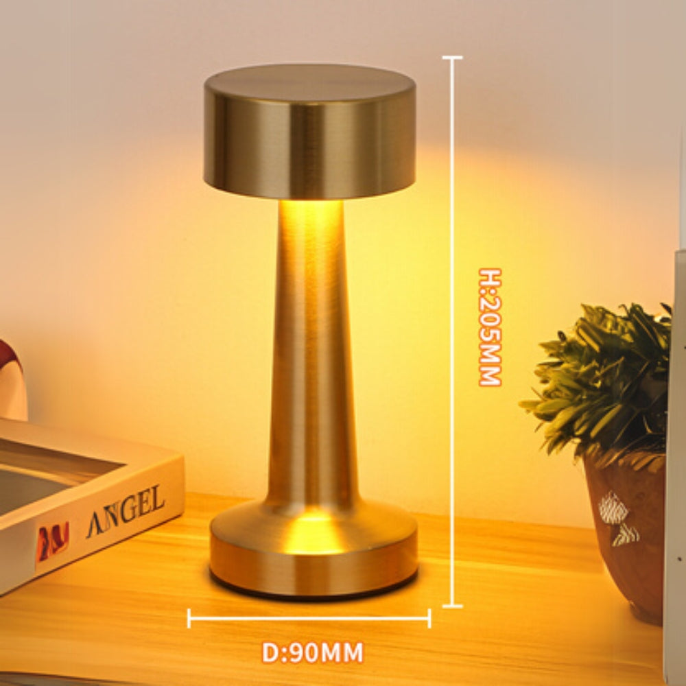 Compact Adjustable Metal Table Lamp