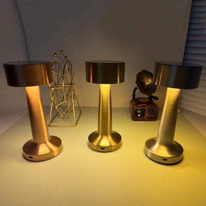 Compact Adjustable Metal Table Lamp - Luxicro