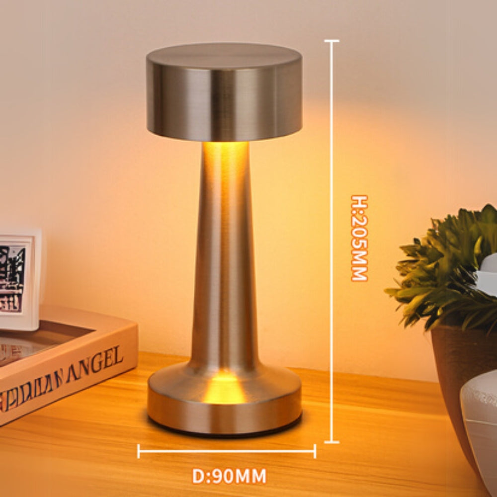 Compact Adjustable Metal Table Lamp