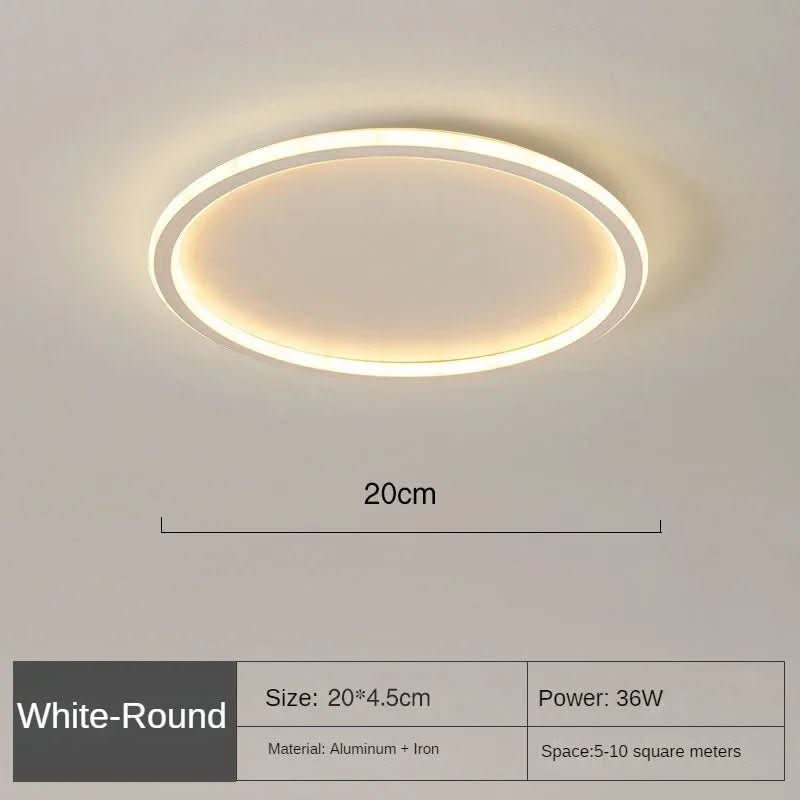 Contemporary LED Ceiling Light for Warm Ambiance