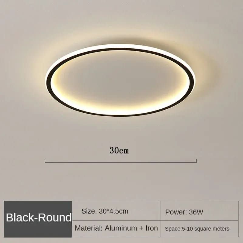Contemporary LED Ceiling Light for Warm Ambiance